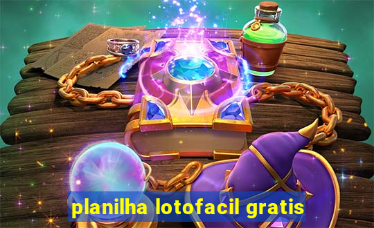 planilha lotofacil gratis